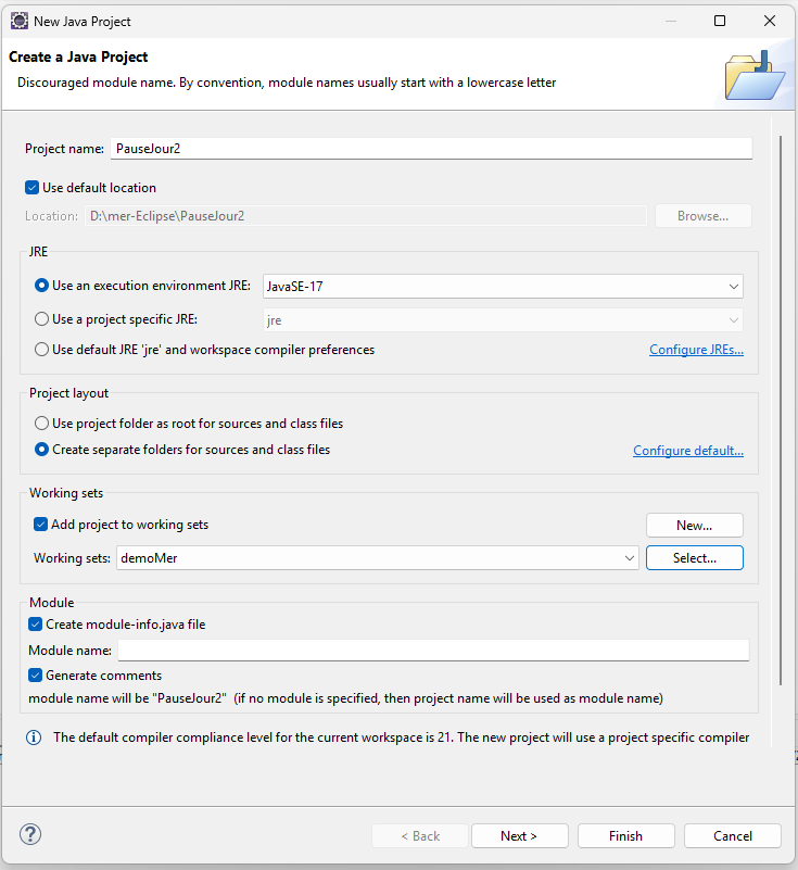 ProjetAvecWorkingSet